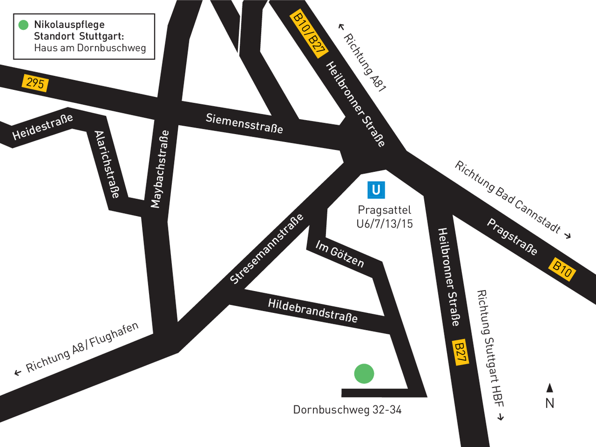 Anfahrtskizze zu NIKOlino – Dornbuschweg